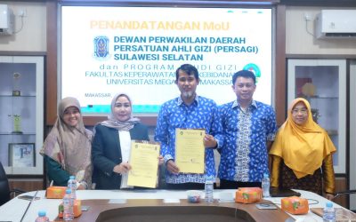 PROGRAM STUDI ILMU GIZI FKK UNIMERZ RESMI TEKEN MOU DENGAN DPD PERSAGI SULSEL