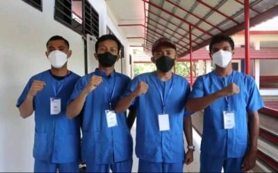 TIM MAHASISWA PRODI KEPERAWATAN FKK UNIMERZ RAIH JUARA HARAPAN 2 PADA AJANG LOMBA BBT