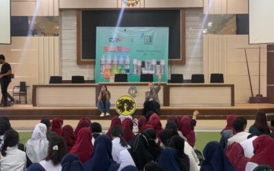 Prambors Ajak Ratusan Mahasiswa Unimerz Sharing Tentang Kesehatan Kulit Wajah