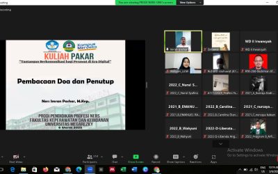 Prodi Profesi Ners Unimerz Gelar Kuliah Pakar, Bahas Tantangan Komunikasi Perawat di Era Digital