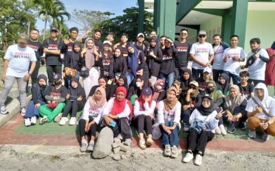 Semarak Hardiknas 2023, Civitas Akademika Unimerz Ikut Jalan Santai Bersama LLDIKTI Wilayah IX