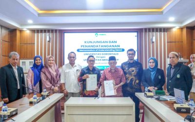 Lakukan Studi Banding Sekaligus Teken MoU dengan Unimerz, Pimpinan Universitas Gorontalo Kagum atas Pencapaian Unimerz