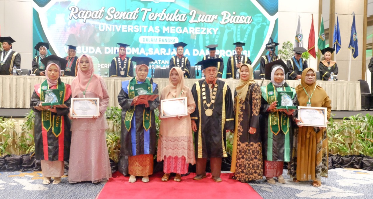 Megarezky University Inaugurates 935 Graduates at Graduation Class XVI Even Period 2023/HumasUNIMERZ