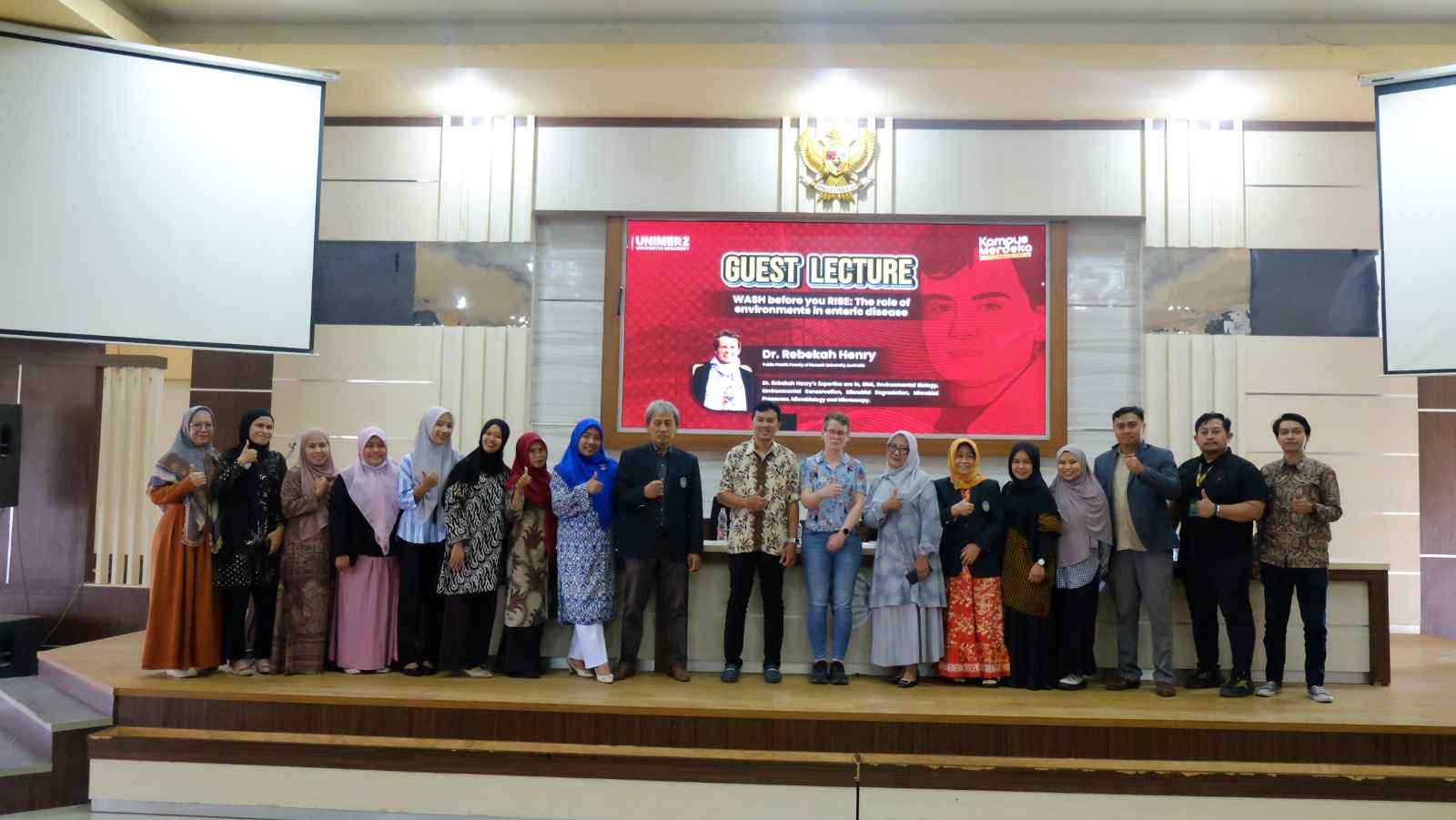 Gambar: Guest Lecture: Fatelkes Unimerz Hadirkan Ahli Genetics, Mikrobiology dan Bioinformatics dari Monash University Australia/Humas