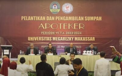 Pelantikan dan Pengambilan Sumpah Janji Profesi Apoteker Universitas Megarezky Periode VI T.A 2023/2024