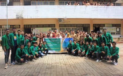 Kunjungan ke SMK Nurul Qalam, Prodi Penjas FKIP Unimerz Sosialisasi Tentang Tumbuh Kembang Anak Pasca Covid-19