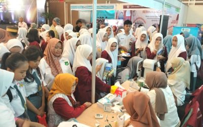 EXPO 2024: Stand Universitas Megarezky Dikunjungi Ribuan Pelajar se-Sulsel