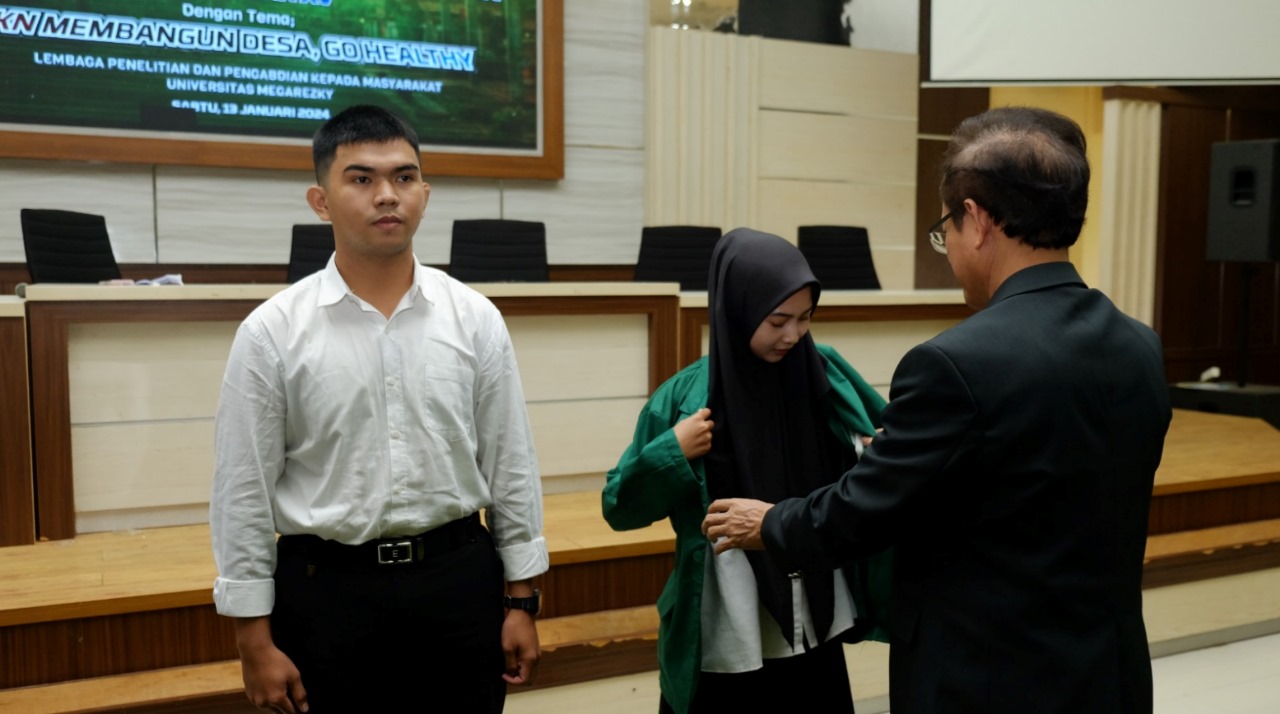 Gmbar: Pembekalan KKN Tematik Angkatan XV Universitas Megarezky Makassar/ISTHumas