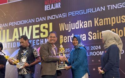 Stand Pameran Universitas Megarezky Raih Juara III The Best Questioner & Education EXPO 2024