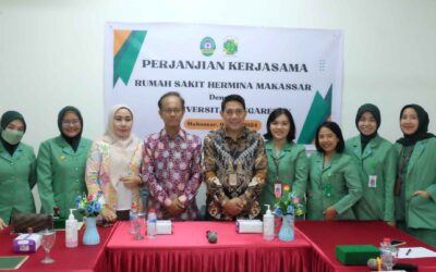 Universitas Megarezky Teken MoU dengan Rumah Sakit Hermina Makassar