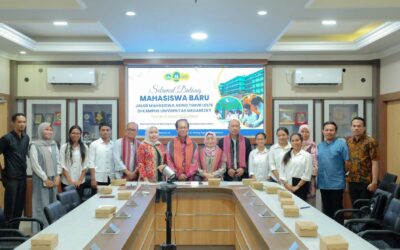 Pimpinan Universitas Megarezky Sambut International Student Tahun Ajaran 2024/2025