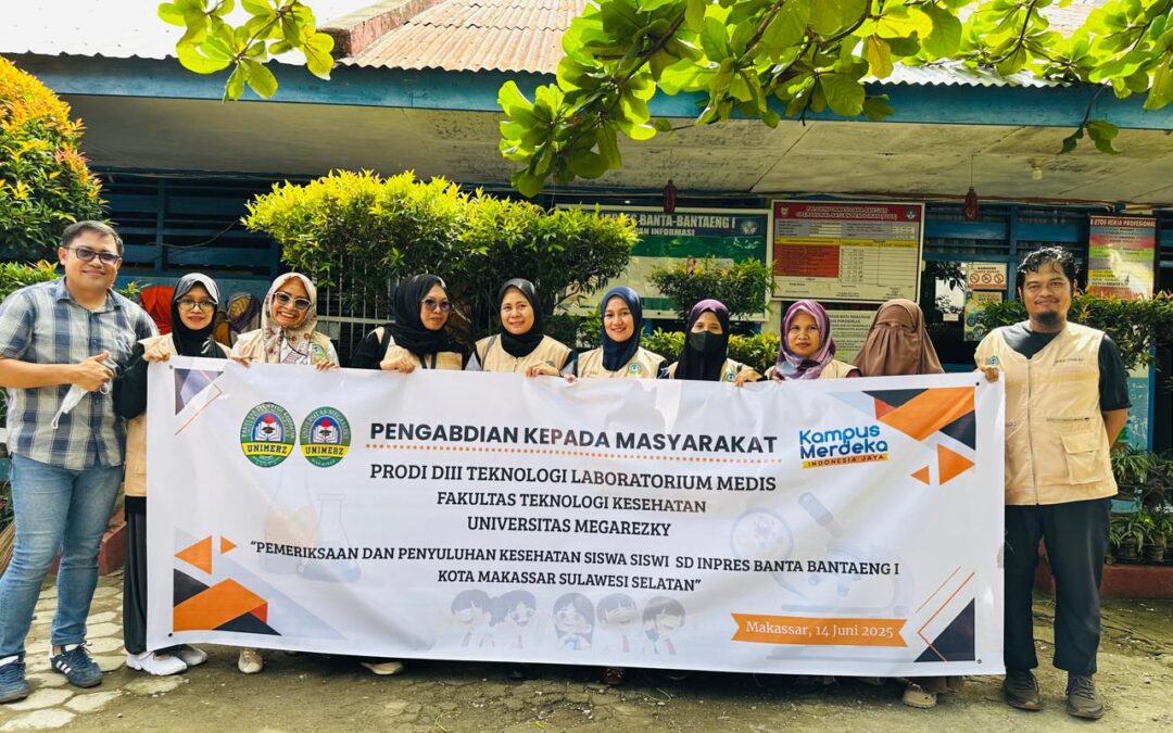 Dukung Indonesia Sehat, Prodi DIII TLM Unimerz Turun ke Sekolah Beri Layanan dan Edukasi Kesehatan
