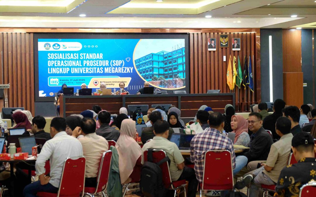 Perkuat Tata Kelola, Universitas Megarezky Gelar Sosialisasi Beberapa SOP untuk Seluruh Dosen dan Pimpinan