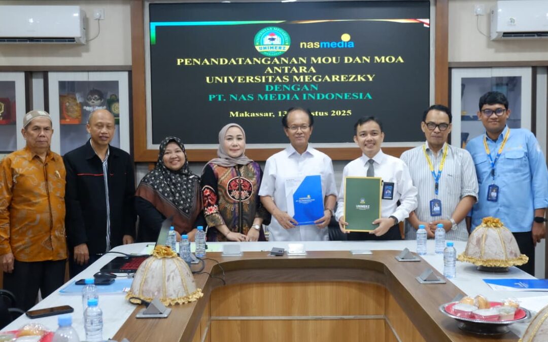 UNIMERZ dan PT Nas Media Indonesia Teken MoU dan MoA, Dukung Program Satu Dosen Satu Buku