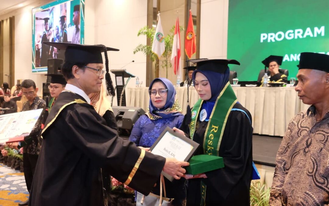 Resky S, Mahasiswa KIP Prodi Pendidikan Sosiologi UNIMERZ Raih Predikat Wisudawan Terbaik Jenjang Sarjana