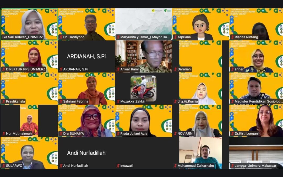 Program Pascasarjana Universitas Megarezky Gelar 1st LAGHOSI International Conference 2025