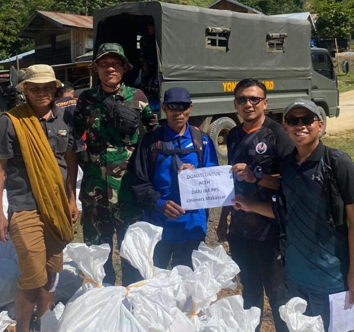 IKA Pascasarjana UNIMERZ Hadir untuk Negeri, Ulurkan Bantuan bagi Warga Desa Pining Aceh