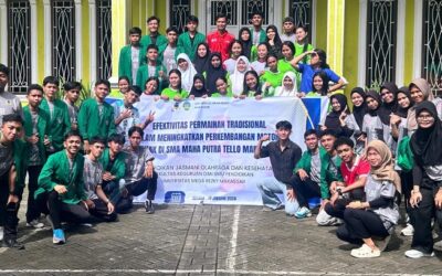 Pendidikan Jasmani FKIP UNIMERZ Optimalkan Motorik Anak melalui Permainan Tradisional di SMA Maha Putra Tello Makassar