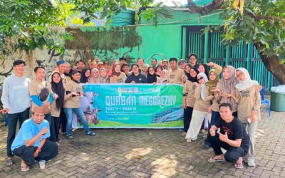 YPI Mega Rezky Makassar Sembelih 5 Ekor Sapi dan 3 Ekor Kambing dalam Program Qurban Megarezky 1447 H