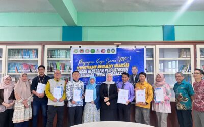 Perpustakaan Universitas Megarezky Jalin PKS dengan Perpustakaan Perguruan Tinggi se-Kota Makassar