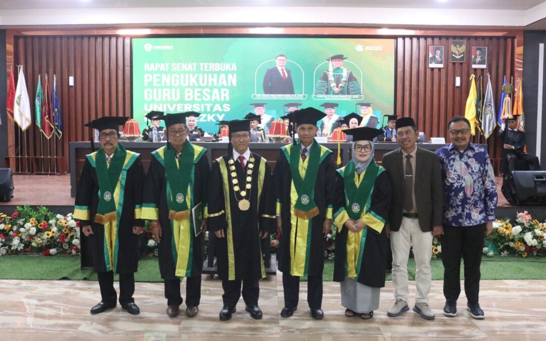 UNIMERZ Perkuat Barisan Akademisi, Empat Guru Besar Resmi Dikukuhkan